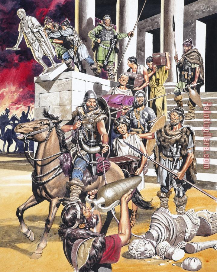 Ron Embleton The Fall of the Roman Empire in the West
